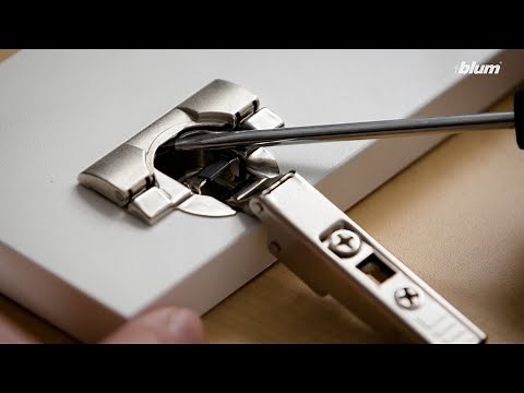 Blum INSERTA: Hinge Removal and Attachment