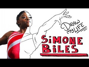 SIMONE BILES 🤸🏿‍♀️‬ | Draw My Life