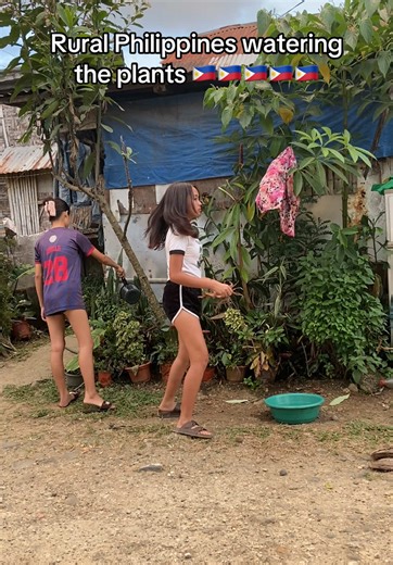 Caring for Plants in Rural Philippines