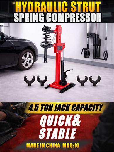 Powerful Hydraulic Coil Spring Compressor Tool