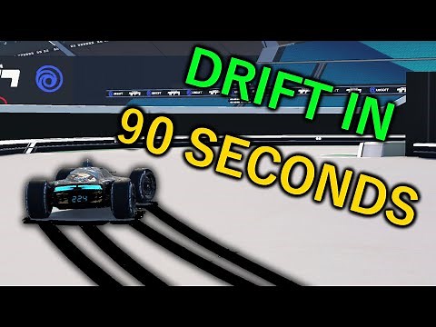 How To Drift in Trackmania in Less Than 90 Seconds