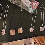 Glittery Garden Girls Jewelry Making Kit. Best Necklace Pendant & Bracelet Crafting Set with Glass Beads & Charms. Fashion Accessories, Arts Crafts Supplies. Birthday Gift