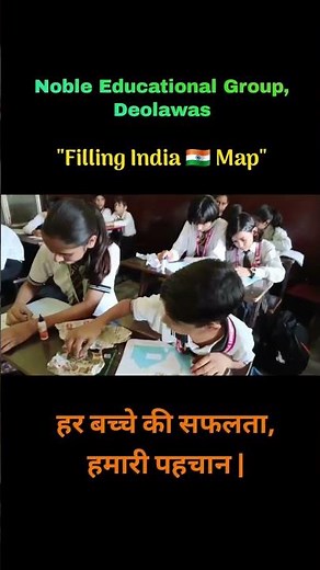 India Map Activity 🇮🇳 | Students Learn Indian States | Geography Activity #Shorts