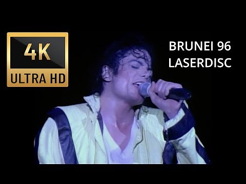 Michael Jackson "Full Concert" in 4k History Tour Brunei 1996 (LaserDisc Remastered) 2160p