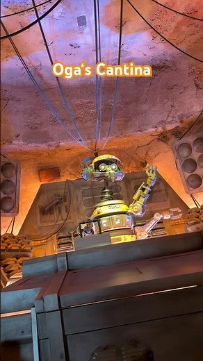 Oga’s Cantina 🍹 Best Star Wars Bar at Disney’s Hollywood Studios #StarWars #disneyworld