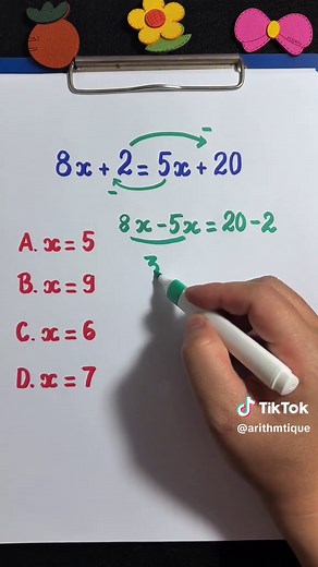 How to Solve a First-Degree Equation