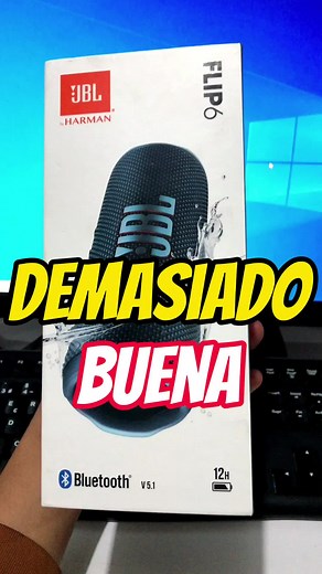 Jbl flip6 excelente calidad de audio #jbl #jblflip6 #jblspeaker #bocina #bocinasbluetooth #audio #mercadolibre #pctips #recomendaciones