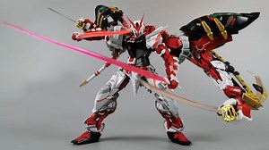 Gundam Astray Red Frame Powered Red by DABAN MODEL: Assembly and Features