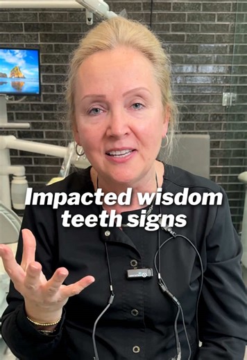 😖Is your wisdom tooth causing pain? TMJ pain, soreness, and swollen gums could be signs of impacted or infected wisdom teeth. 😣 Wisdom teeth often lack space to grow properly, which may require extraction. 🦷 If you have these symptoms, visit your dentist! 👩‍⚕️ 👉 Follow us for more dental tips and advice! #WisdomTeeth #OralDentalCare #DentalServices