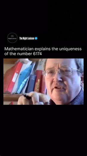 The Night Lexicon on Instagram: "6174, known as Kaprekar's Constant, is uniquely magical in base 10. Take any four-digit number (not all digits identical). Arrange digits to form the largest and smallest possible numbers, subtract the smaller from the larger, and repeat with the result. Within at most 7 steps, you always reach 6174. Then, it cycles forever: 7641 - 1467 = 6174. No other number attracts all such inputs. For three digits, 495 works similarly, but longer numbers produce cycles, not 
