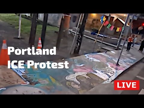 LIVE: 4/13/26 Portland ICE Protest/Hangout