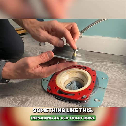 108K views · 678 reactions | Swapping out an old toilet bowl doesn’t...