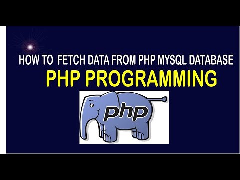 How To Fetch Data From MySQL PHP Database - mysqli_fetch_array