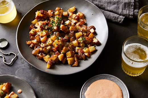 Molly Yeh's Roasted Potatoes With Paprika Mayo