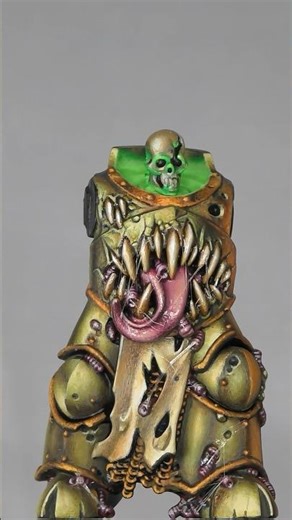 Painting OSL effect without an airbrush #warhammer40k #warhammer40000 #warhammer