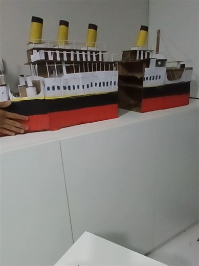 I Broke My Cardboard Titanic: A Miniature Adventure