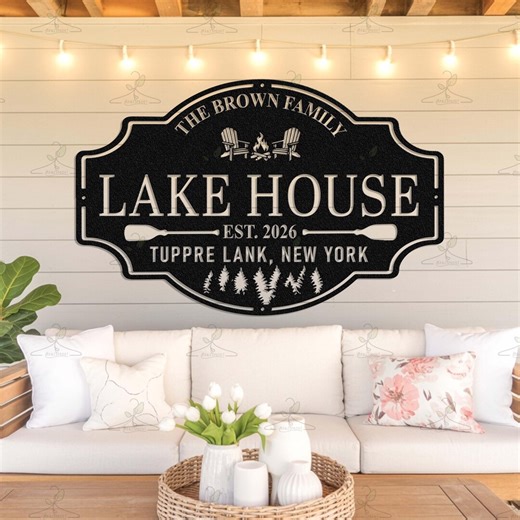 Custom Pool Patio Metal Sign: Personalized Outdoor Backyard Decor - Etsy