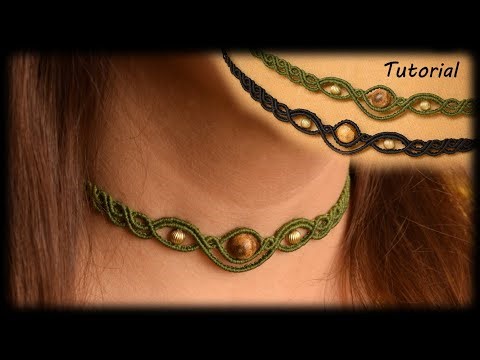 Macrame Tutorial | DIY Macrame Necklace | Macrame Tutorial for Beginners |
