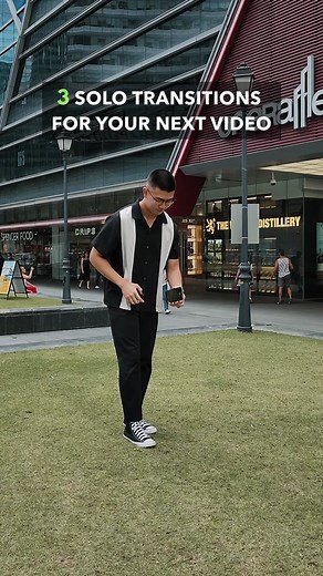 3 solo transitions for your next video 🎥#photography #mobilevideography #videotips #transitions