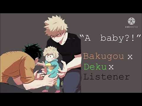 “A baby?!” // Bakugou x Deku x Listener// Requested// Episode 2 // My Hero Academia ASMR