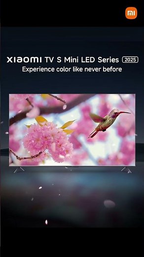 Xiaomi TV S Mini LED Series 2025, Experience Color Like Never Before