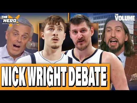 Colin Cowherd & Nick Wright DEBATE: Jokic, Lakers, OKC, Cooper Flagg, March Madness | HERD