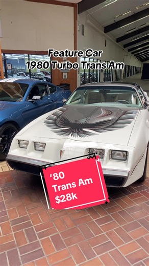 1980 Pontiac Trans Am. Listed for $28,000 at Classic Auto Mall! #fbody #transam #pontiac #musclecar #turbo #hagar #1980 #camaro #firebird