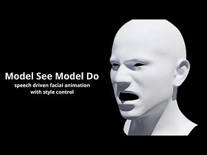 Model See Model Do: Speech-Driven Facial Animation with Style Control (SIGGRAPH 2025)