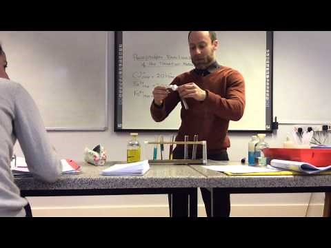 Transition metal ion Precipitation reaction demonstration from www.ChemistryTuition.Net
