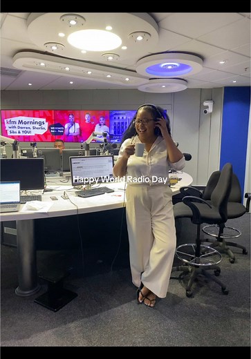 Celebrating World Radio Day at Kfm 94.5