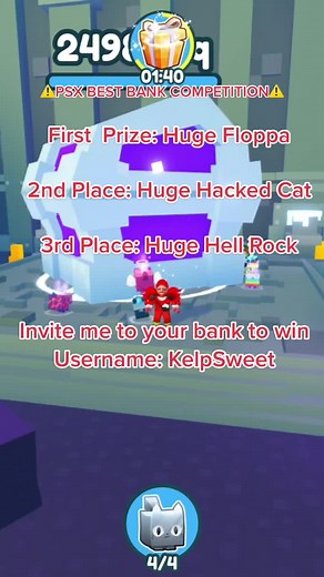 WIN FREE HUGES #petsimulatorx #petsimx #free #roblox #fyp