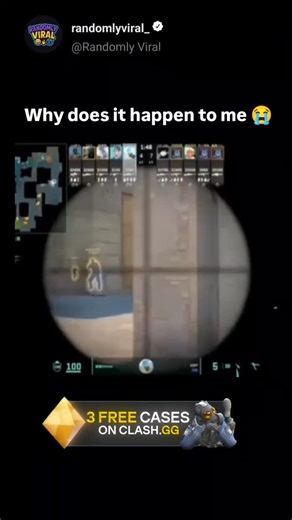 GAMING VIDEOS on Instagram: "Why does it happen to me 😭 cs2 highlights, cs2 insane, cs2 edit, cs2 tutorial, cs2 how to, cs2 lineup, cs2 boost, cs2 stack, cs2 pro tip, cs2 esports, cs2 win, cs2 loss, cs2 comeback, cs2 1v1, cs2 1v3, cs2 1v4, cs2 clutches, cs2 flickshot, cs2 spray control, cs2 fast flick, cs2 fast round, cs2 smoke lineup, cs2 molly lineup, cs2 flash lineup, cs2 retake, cs2 hold, cs2 push, cs2 rush b, cs2 go a, cs2 bombsite, cs2 plant, cs2 defuse kit, cs2 meta, cs2 update, cs2 patc