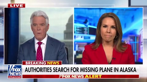 Search underway for missing flight in Alaska