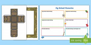 Memory Box Activity Pack