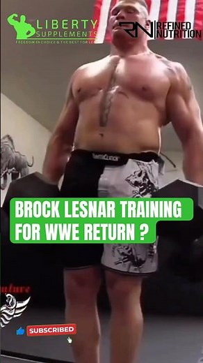 BROCK LESNAR TRAINING FOR WWE RETURN #wwe #smackdown #wwesmackdown #brocklesnar #ufc #gym #fypviralシ