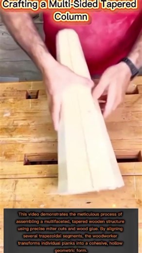 Crafting a Multi-Sided Tapered Column