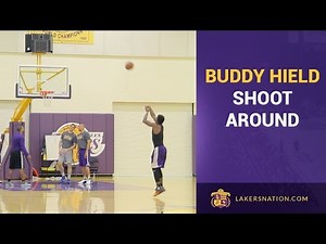Buddy Hield Shooting Drills At Lakers Draft Workout (Raw Footage)