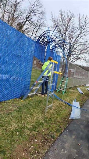 Fence Tips and Tricks!! #construction #chainlink #slat #repair #privacy #diy #building #like #fence