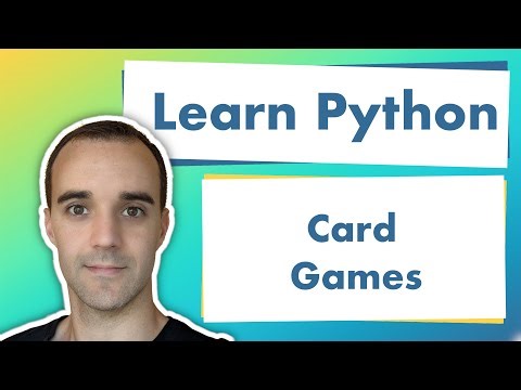 Learn Python By Example - Card Games
