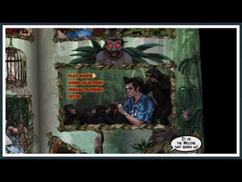 Ace Ventura: When Nature Calls - DVD Menu