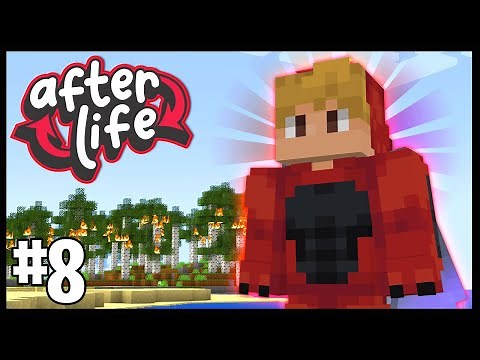 A NEW START AS A HALF DRAGON!! | Minecraft Afterlife SMP | #8