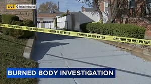 Police investigating suspicious death after body found burned beyond recognition in driveway in Philadelphia's Rhawnhurst section
