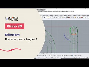 Rhino 3D : Leçon 7 - Premiers Pas