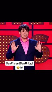Man City and Man United!🤣⚽️ #michaelmcintyre #michaelmcintyre #comedy #manutd #mancity #manchester | Michael McIntyre