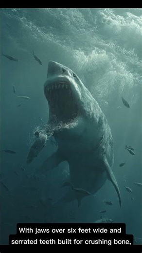 Prehistoric Giants: How Megalodon Hunted in the Deep Sea 🦈
