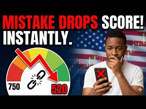 This Mistake Drops Your Credit Score Instantly (USA)