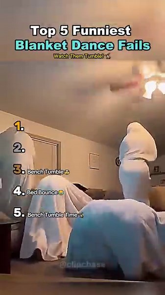 Top 5 Funniest Blanket Dance Fails
