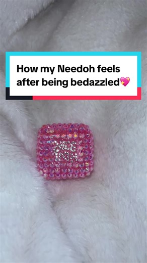 How my NeeDoh feels after being bedazzled✨ Just wants to roll about and show off its sparkles to you guys 💖✨ Like, Follow and Repost for Part 3, WILL IT SQUISH!! ✨💖 #pink #needoh #creator #fyp #fy
