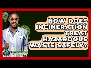 How Does Incineration Treat Hazardous Waste Safely? - Earth Science Answers