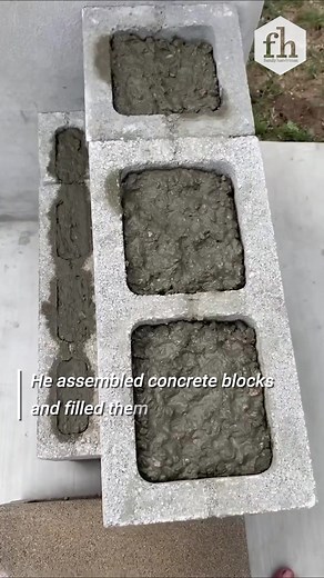 DIY Concrete Bench Seat for Your Patio Upgrade